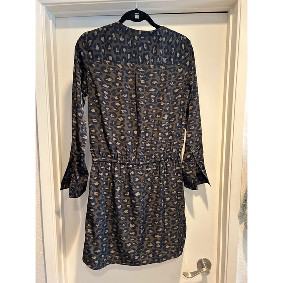 Leopard Drawstring Dress - Picture 2 of 4